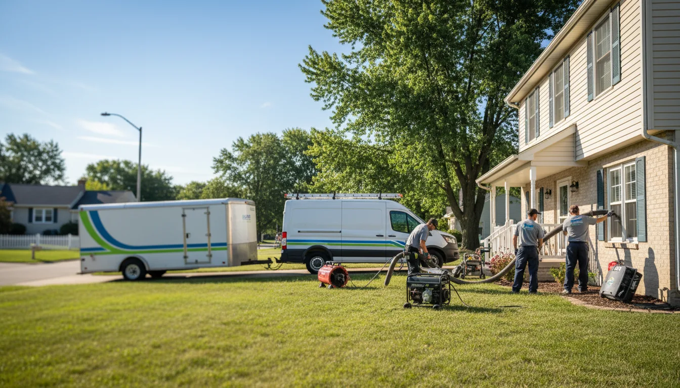 Flooded Basement Restoration And Cleanup With Repair in Cromwell, CT near me